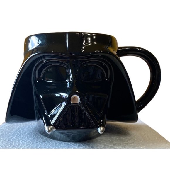 NWB Star Wars Darth Vader Mug Ceramic Molded Disney ICUP Black - Picture 2 of 7